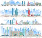 大连辽宁城市建筑旅游剪影