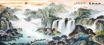 山水画