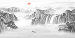 新中式背景墙