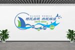 机场航司文化墙展示