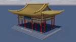 中式古亭3D模型