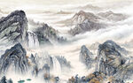 简约 中式高清山水 清晰大图 
