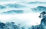 高端 现代中式山水 高清大图 
