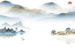 极简 中式高清山水 清晰大图 