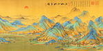 青绿山水国画装饰画