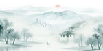 中国风水墨江南