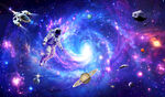  星空旋涡黑洞