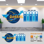 企业发展历程文化墙