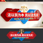 依法治校文化墙