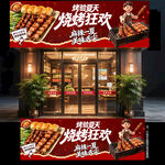 烧烤门头