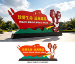 禁毒雕塑
