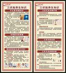 冬病夏治展架
