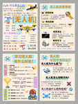 无人机知识科普宣传海报