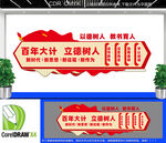 德育教育文化墙