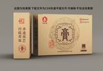 药膏包装盒平面展开图