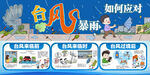 台风暴雨如何应对展板