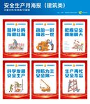 安全生产海报 建筑类
