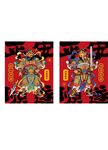 传统中式门神图案设计