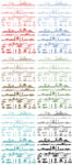 武汉湖北城市建筑剪影地标插画