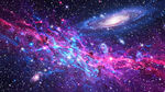 彩色星空