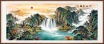 山水画挂画