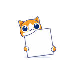 举牌小猫