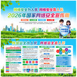 2026年国家网络安全展板