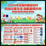 2026年全国科普月展板