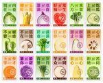 超市蔬菜装饰画 形象软装
