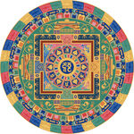 精美藏传佛教坛城图案