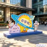 开学季主题创意装饰造型