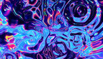梦幻炫彩抽象图案