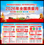 2026年全国质量月宣传栏