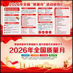 2026年全国质量月宣传栏