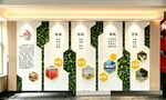 一 训三风文化墙