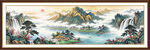 巨幅山水画