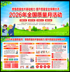 2026全国质量月宣传栏