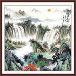 山水国画