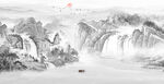 新中式山水画