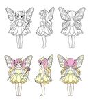 可爱仙女精灵插画设计