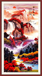 玄关山水画