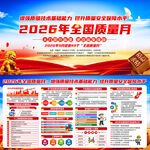 2026年全国质量月宣传栏