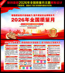 2026年全国质量月展板