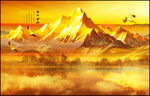金山山水画