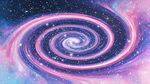唯美星空旋涡星吊顶天花