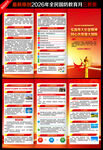 全民国防教育月三折页