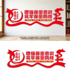 党管保密文化墙