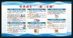 冬季养生知识宣传栏