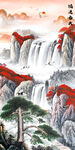 鸿运当头国画