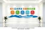 五水共治文化墙